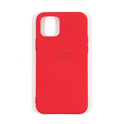 Capinha Silicone Compatível iPhone 12 12 Pro Aveludada Case