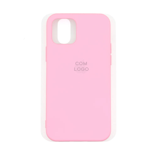 Capinha Silicone Compatível iPhone 12 12 Pro Aveludada Case