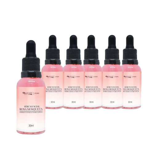 Sérum Facial Hidratante e Regenerador da Pele Pink Mosquette-Max