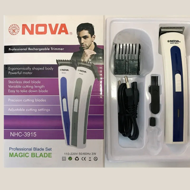 Maquininha de Cabelo e/ou Aparador de Barba Portátil Bivolt