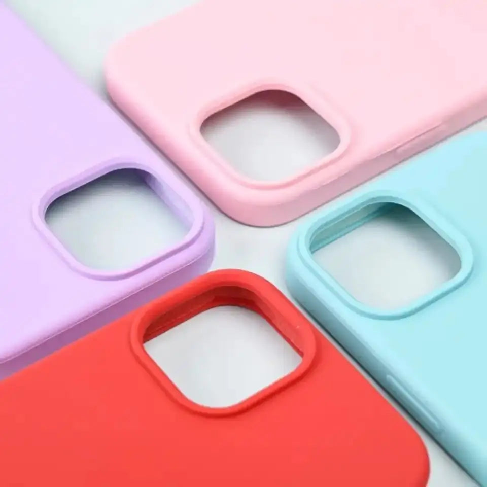 Capa silicone Aveludado de celular