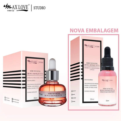 Sérum Facial Hidratante e Regenerador da Pele Pink Mosquette-Max