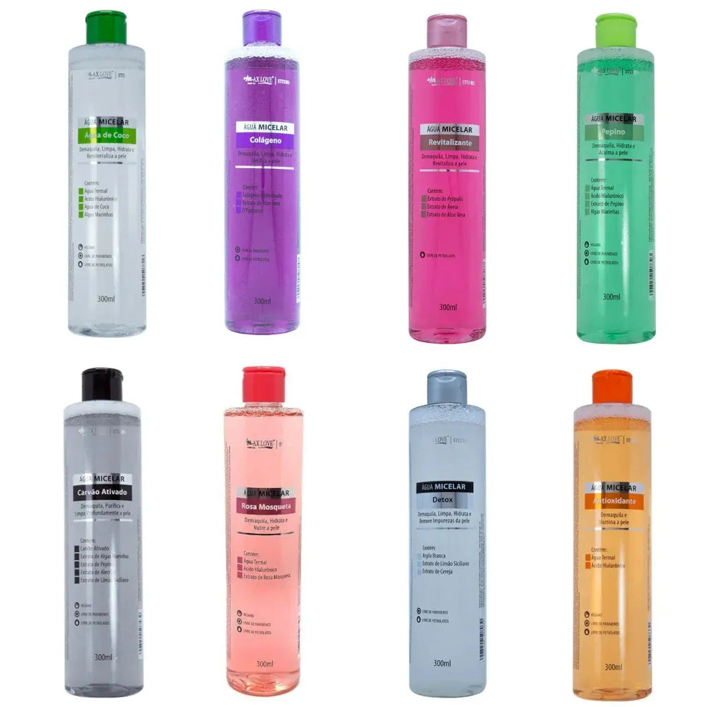 Água Micellar 300ml - Max Love