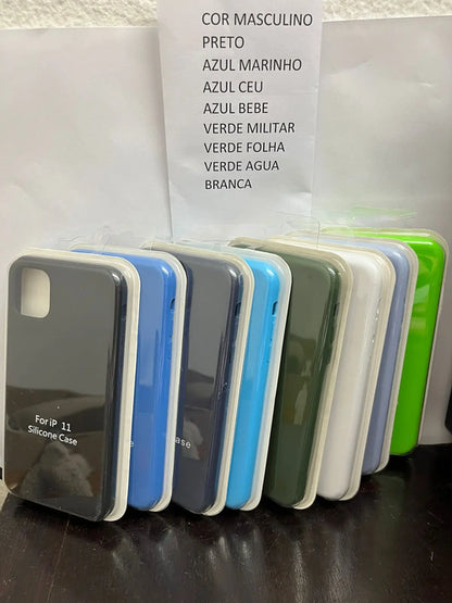 Capa silicone Aveludado de celular