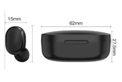 Fone de Ouvido A6S TWS Wireless Bluetooth 5.0 Stereo Earphone