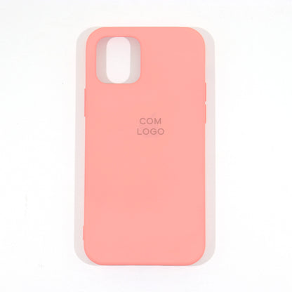 Capinha Silicone Compatível iPhone 12 12 Pro Aveludada Case