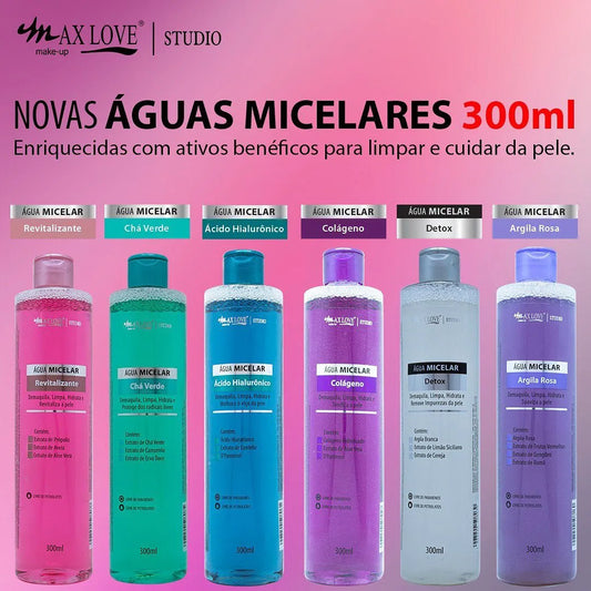 Água Micellar 300ml - Max Love