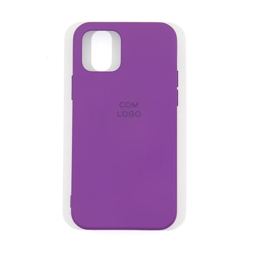 Capinha Silicone Compatível iPhone 12 12 Pro Aveludada Case