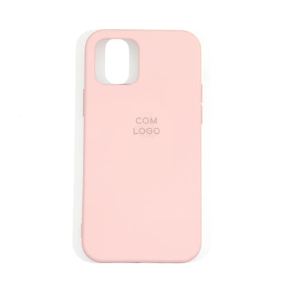 Capinha Silicone Compatível iPhone 12 12 Pro Aveludada Case