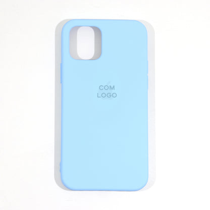 Capinha Silicone Compatível iPhone 12 12 Pro Aveludada Case