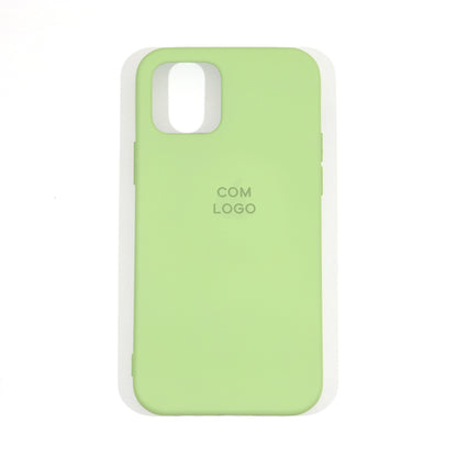 Capinha Silicone Compatível iPhone 12 12 Pro Aveludada Case